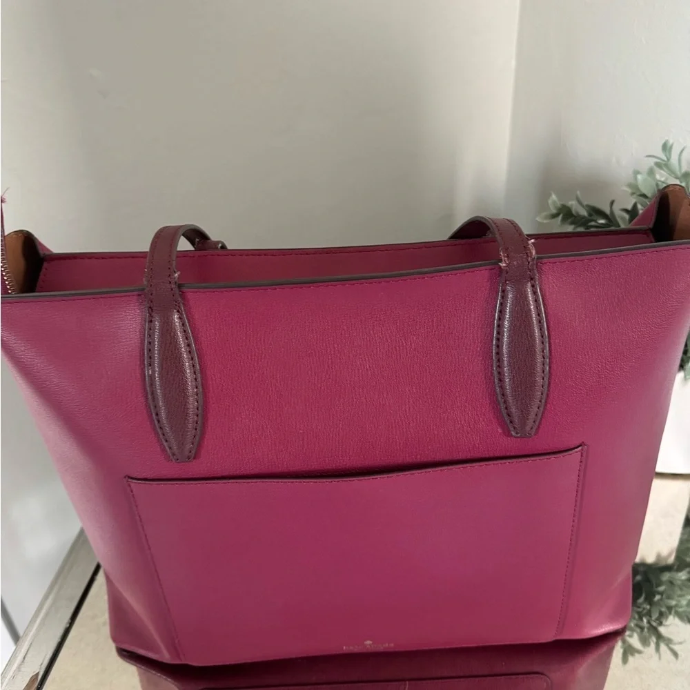 Kate Spade burgundy Tote bag